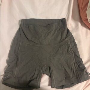 Gymshark Women's Charcoal Bike Shorts